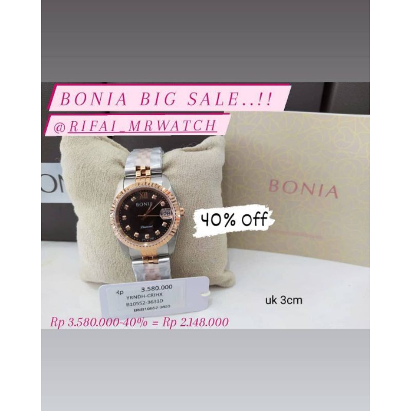 JAM TANGAN BONIA WANITA ORIGINAL