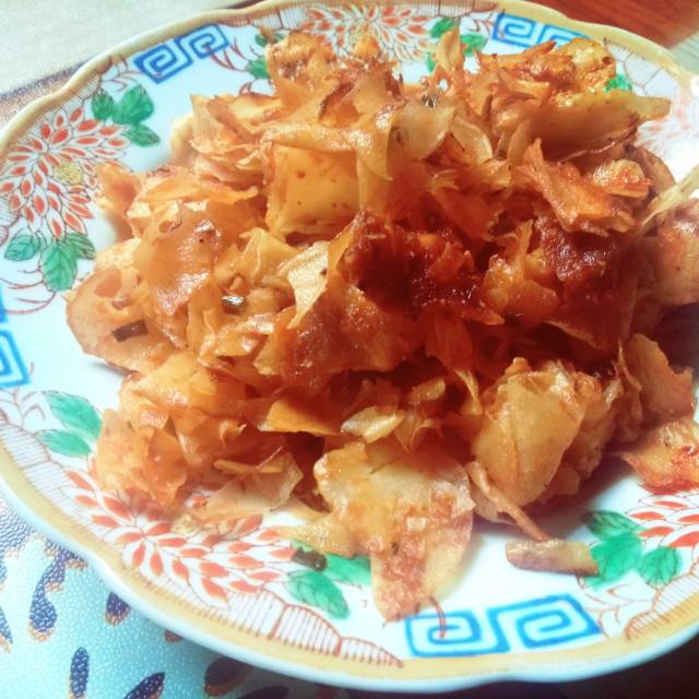 

Kripik singkong sambal ( karupuk sambal ) panyabungan