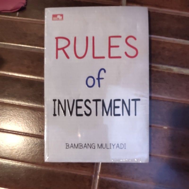 Jual Rules Of Investment Buku Tentang Menabung Saham | Shopee Indonesia