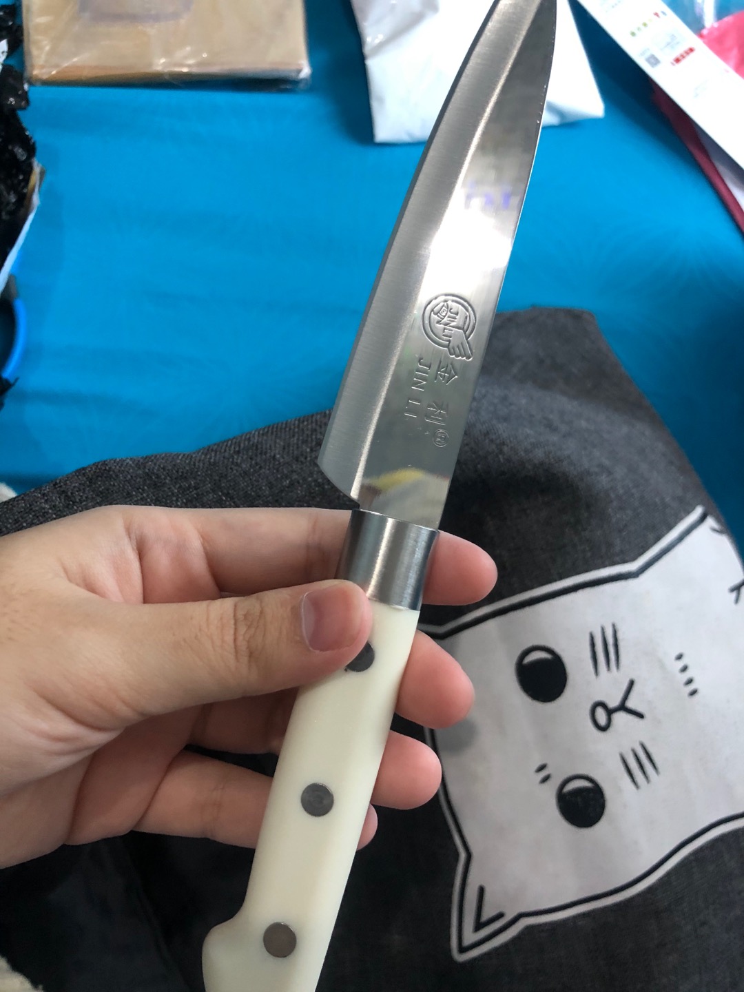 Pisau Dapur Sushi Sashimi Jepang Koki Chef Pisau Daging Tajam Putih Murah