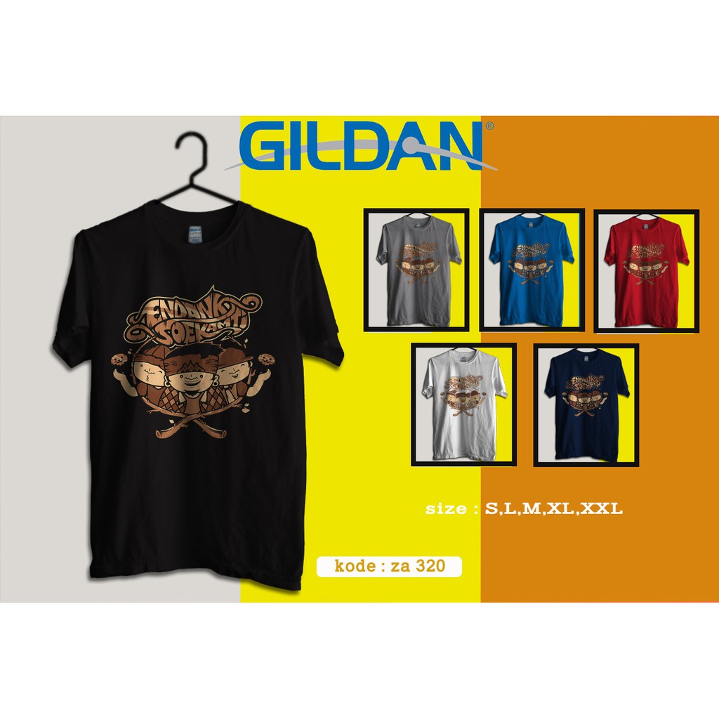 kaos endank soekamti original gildan za230