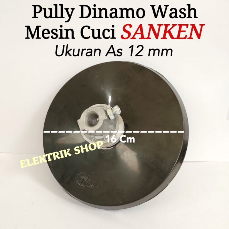 PULLY DINAMO WASH MESIN CUCI SANKEN / PULLY WASH MESIN CUCI SANKEN AS 12MM