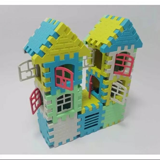 Mainan Puzzle Rumah Lego Bongkar Pasang / Mainan Lego Rumah