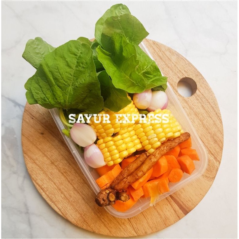 KIRIM INSTAN Paket Foodprep Sayur Bening Bonus Royco Ayam