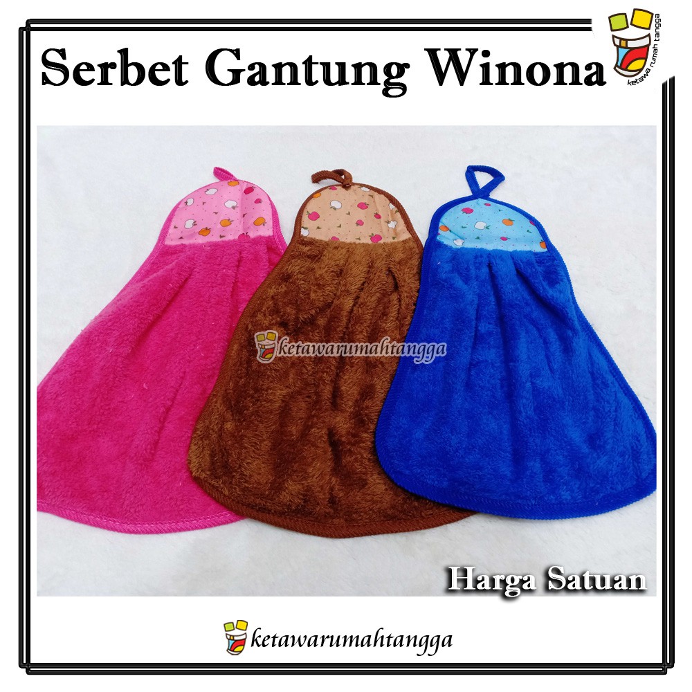 Serbet Gantung Winona Serbet Gantung | Serbet Makan | Lap Makan | ketawarumahtangga