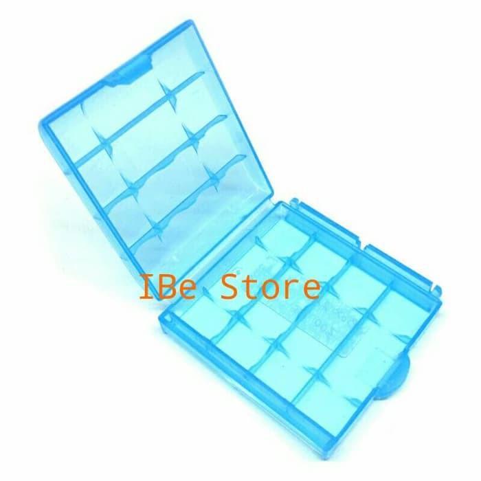 Baterai Case/Kotak Baterai Transparan