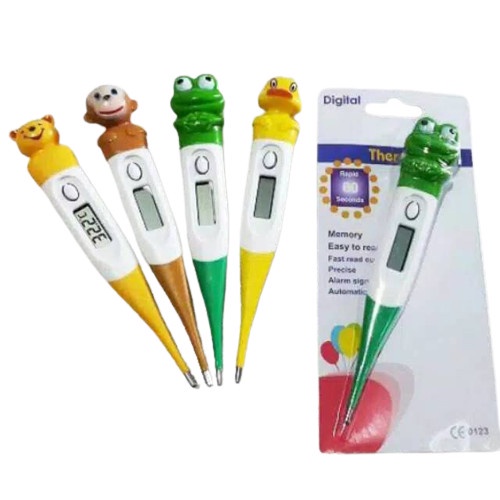 Thermometer Digital Kartun Alarm