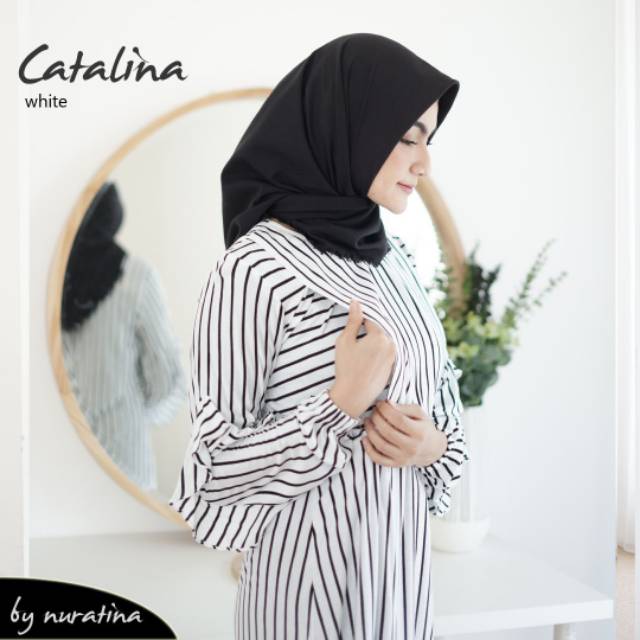 Baju Menyusui Tunik Catalina Nursing Top by Nuratina