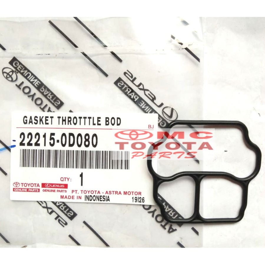 Paking / Gasket Throtole Body Corolla Soluna 22215-0D080