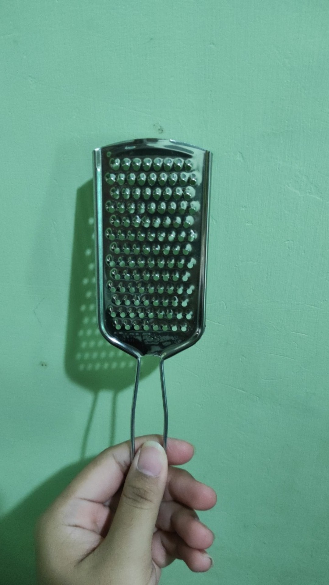 Parutan Keju Kentang Coklat Cheese Grater Stainless