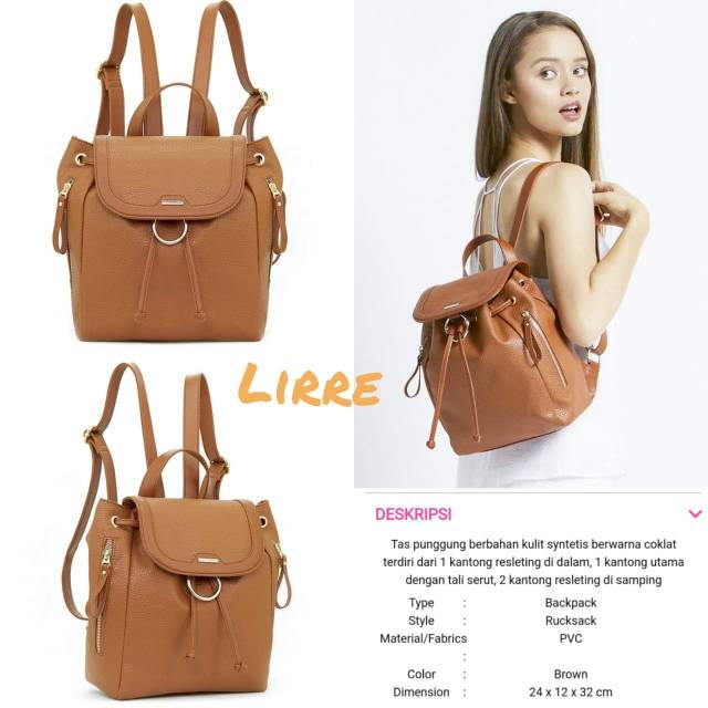 Tas ransel lirre promo shopie martin