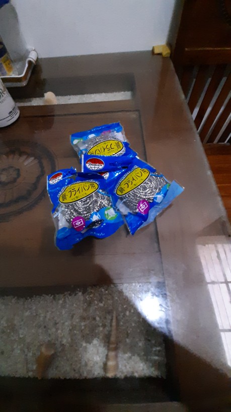 Bola Baja 30 G / Bola Kawat Sikat Serat Baja Cuci Piring / Scourer