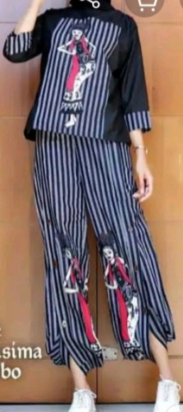 Kain Batik Solo Karakter Lurik Penari Bali