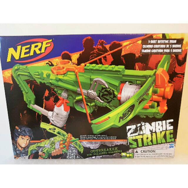 NERF ZOMBIE STRIKE OUTBREAKER ORIGINAL
