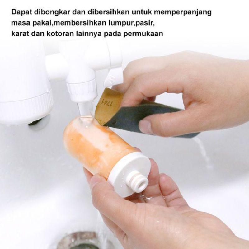 [MURAH] Filter Keran Air penjernih air ampuh filter keran dapur SWS filter air