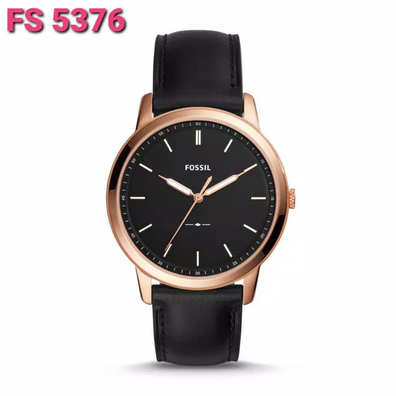 JAM TANGAN PRIA FS FS-5376 STRAP LEATHER ORIGINAL BM