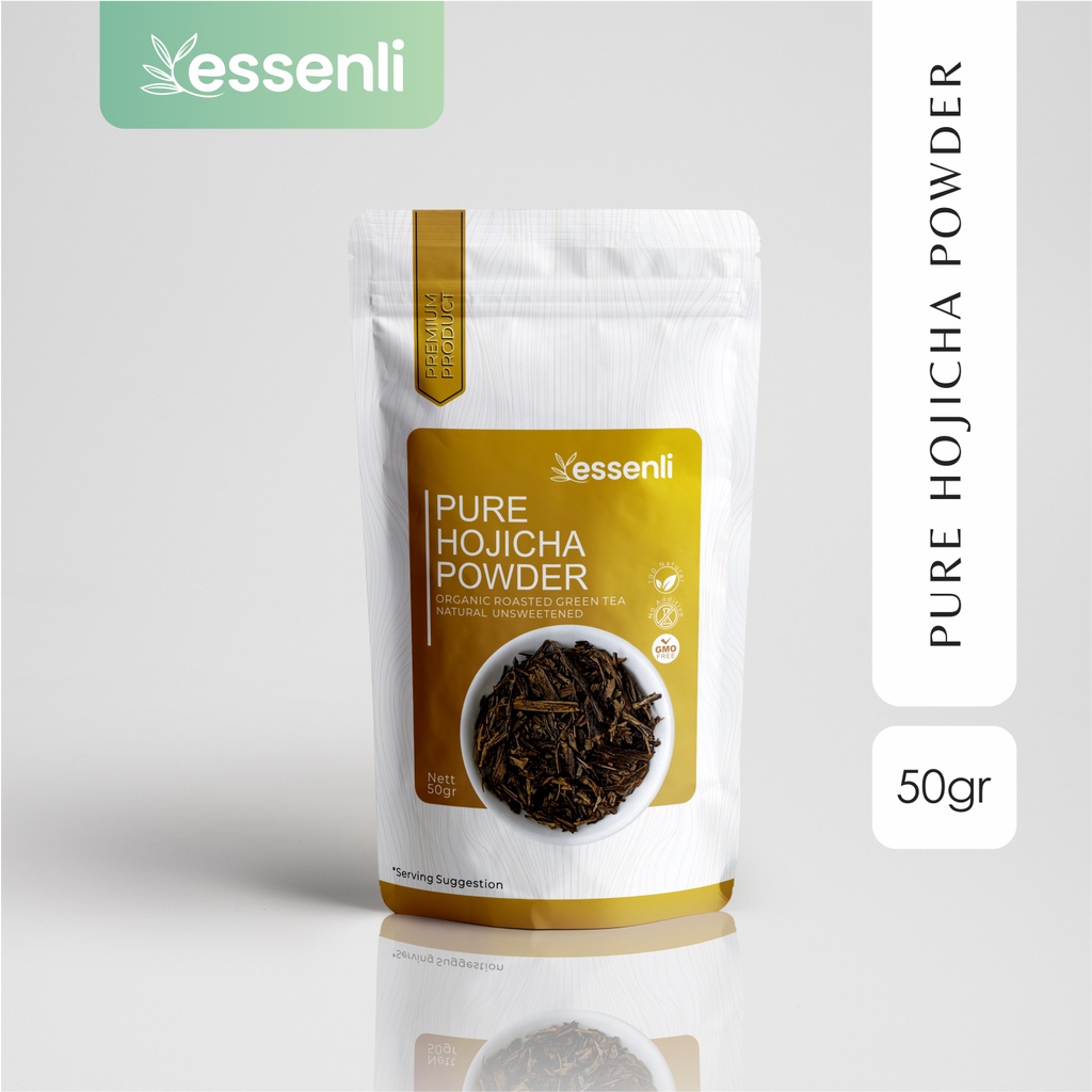 Pure Hojicha Powder / Roasted Green Tea / Bubuk Hojicha