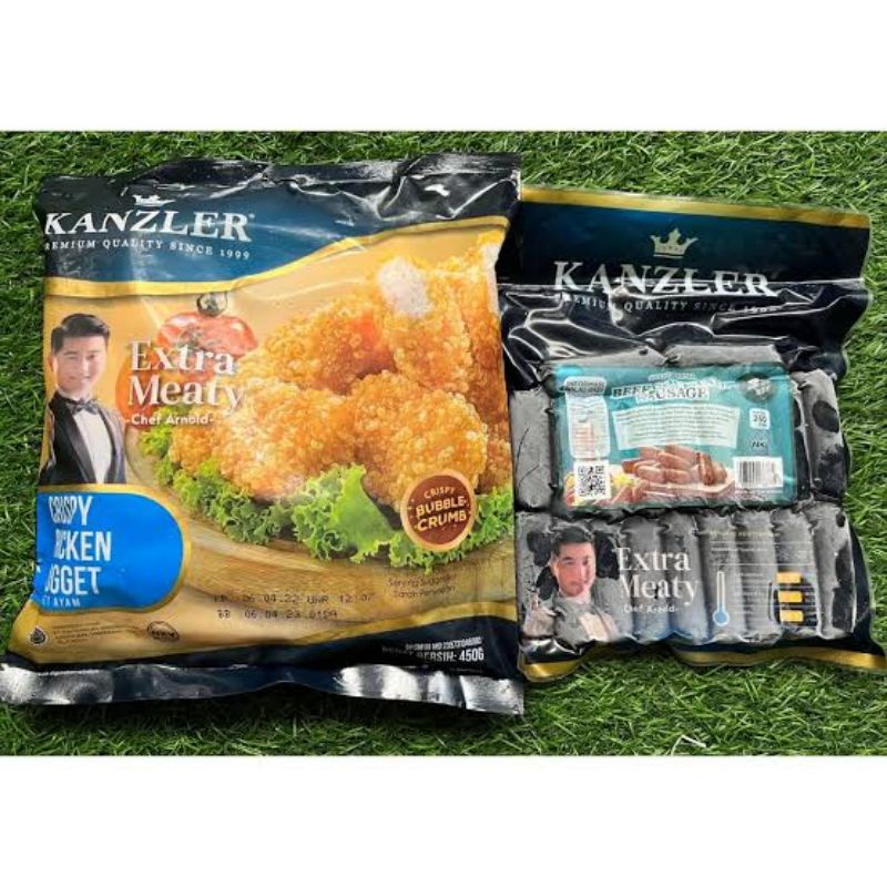 

kanzler beef cocktail sosis 250gr + crispy chicken nugget 450gr_beef cocktail sosis 250gr