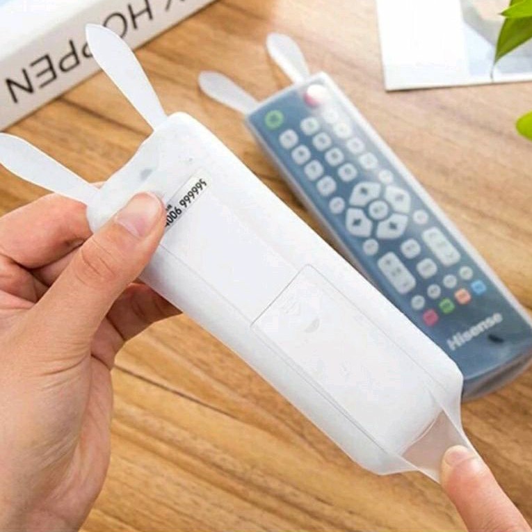 Case Silicon Remote Tv Karet Pelindung Remote Tv Bentuk Bunny