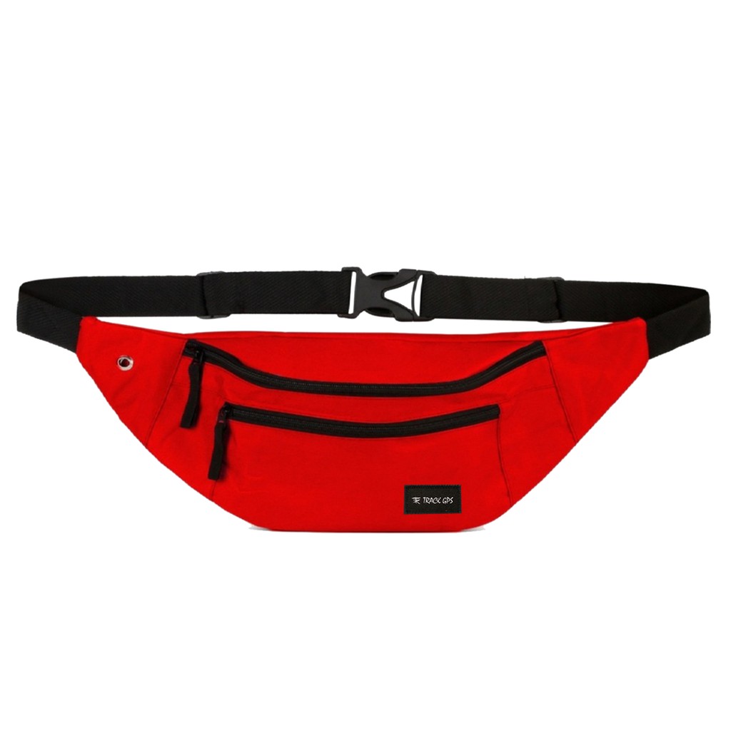 TAS SELEMPANG PRIA WAISTBAG RED OVAL