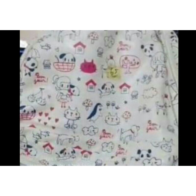 Ransel anak full print nota live + slempang