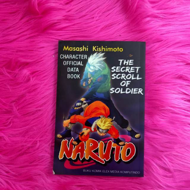 Komik Naruto bekas The secret scroll of soldier