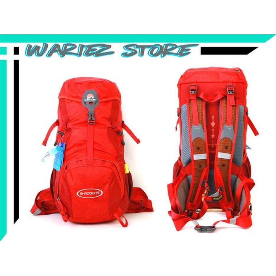 tas gunung tas carrier sunature shadow 45 liter 8639