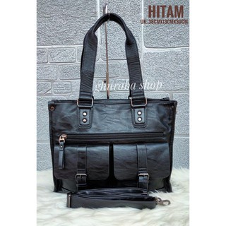 TOTEBAG WANITA IMPORT PREMIUM KULIT ANTI AIR/ TAS LAPTOP 14 INCH/TAS KERJA/TAS KULIAH