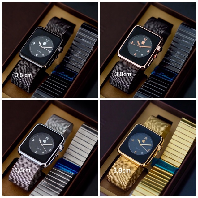 Jam Tangan Unisex cewek cowok IPHONE JARUM paket