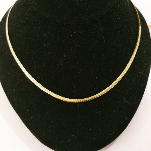 Kalung emas asli kadar 700 model cemet ubs