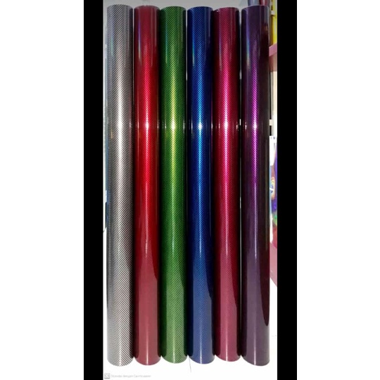 

Sticker Stiker Skotlet Vinyl Carbon 7D #2