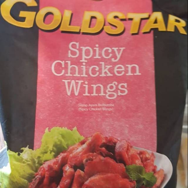 

Glodstar Spicy Chicken Wings 500gr Ayam pedas