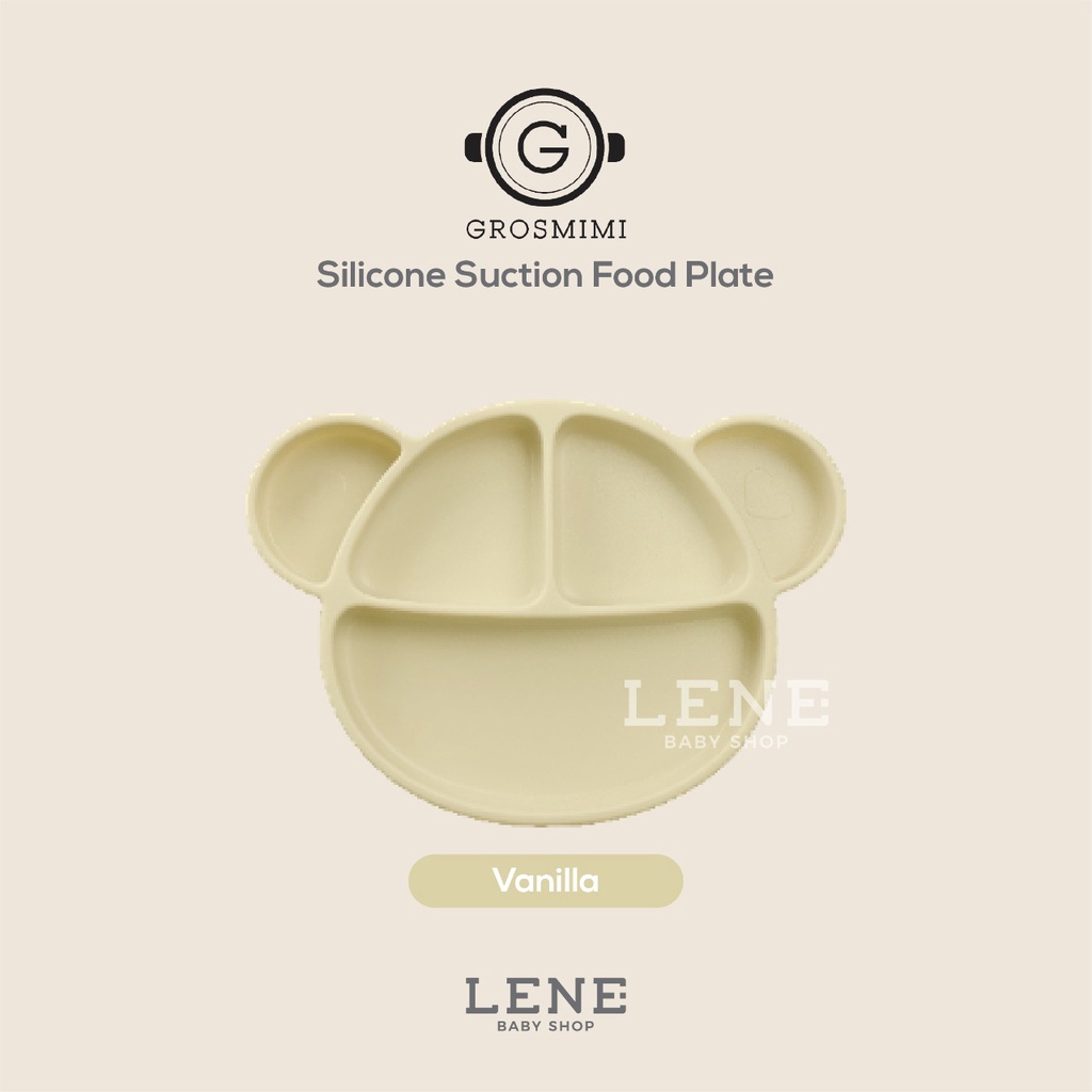 Grosmimi Silicone Suction Food Plate