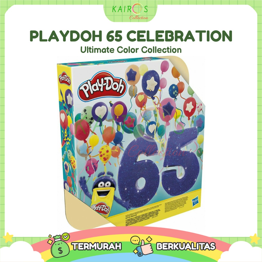 PlayDoh 65 Celebration Ultimate Color Collection Isi 65 Single Can