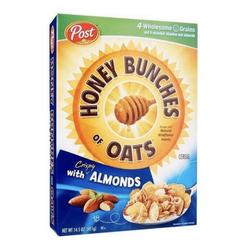 

Post honey bunches oats with almond 411 gr