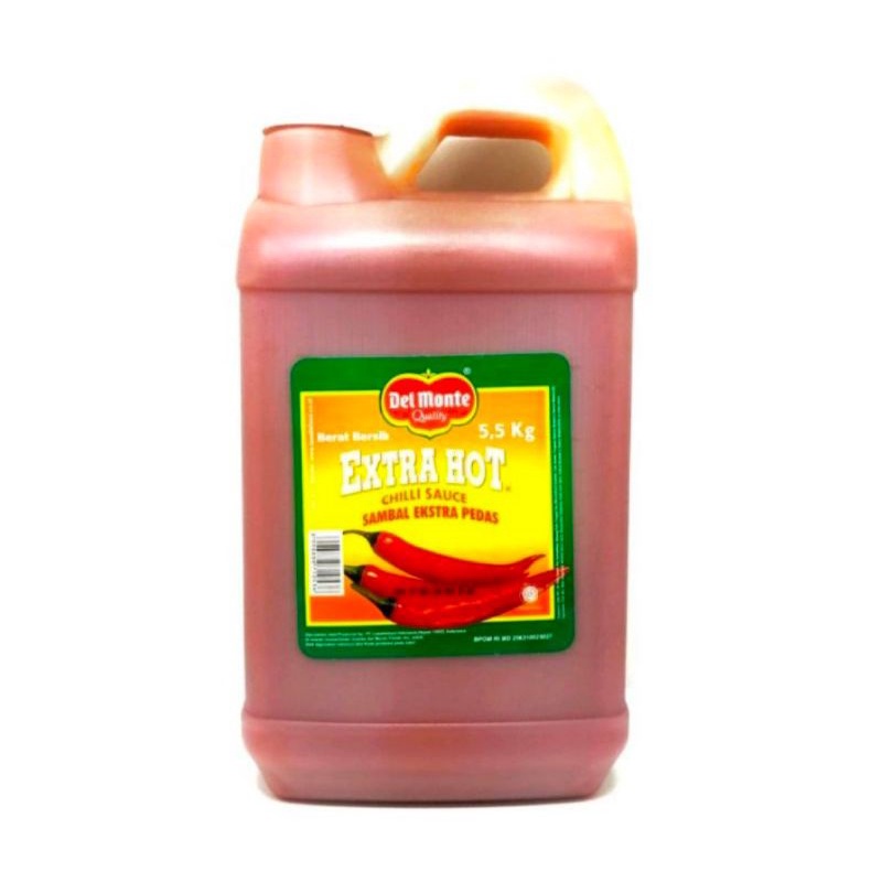 

DEL MONTE Sambal Extra Pedas / Extra Hot Chilli Sauce 5,5kg