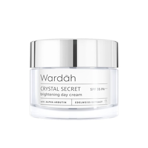 - Gocetar - Wardah Crystal Secret Brightening Series | Day Cream | Foaming Cleanser | Night Cream | Serum | Melting Cleanser | Toner | Treatment Essence ORIGINAL BPOM