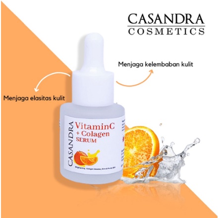 Casandra Vitamin C + Collagen serum 20 ML