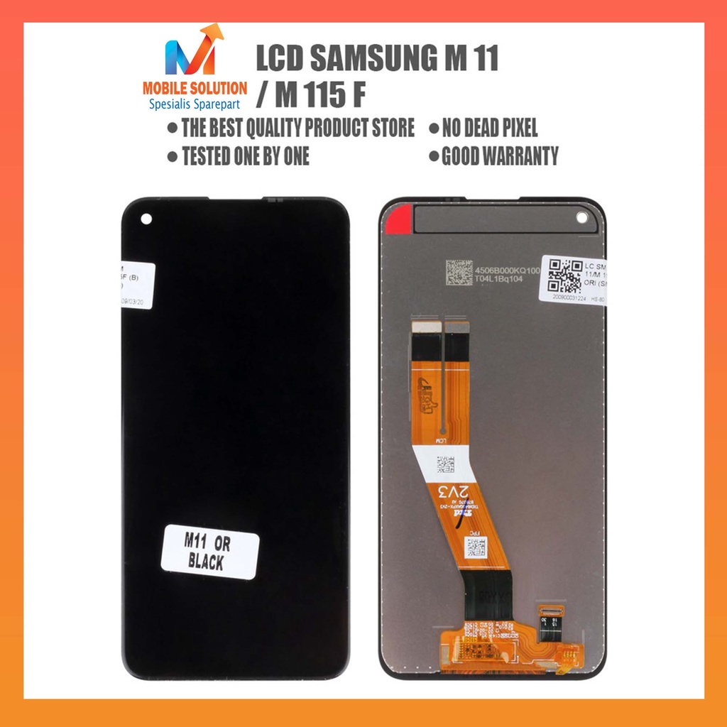 GROSIR LCD SAMSUNG M11/M115F/A11 ORIGINAL FULLSET TOUSCREEN GARANSI 1BULAN