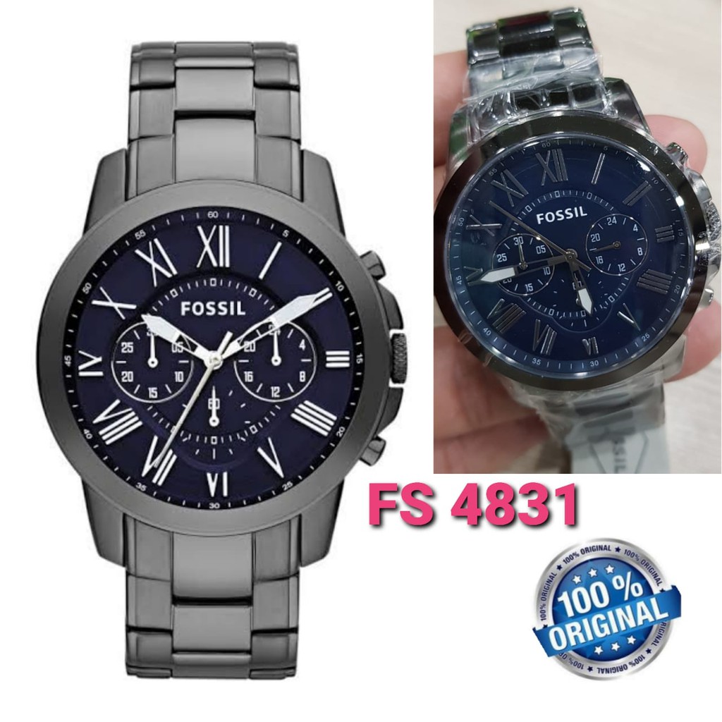 Jam Tangan Fossil FS4831 / FS 4831 Original Jam Murah Jam Cowok Jam Keren Jam Ori
