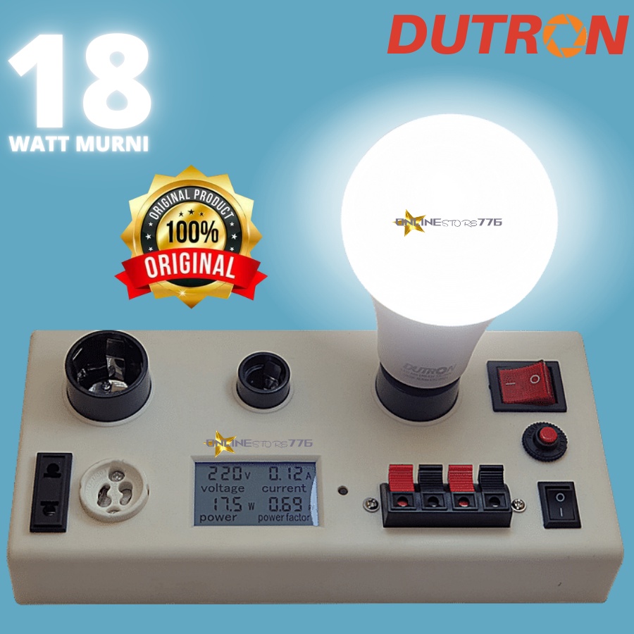 Lampu - Bohlam - DUTRON LED 18W - DUTRON 18 Watt - Bohlam LED - Lampu LED - Garansi 1 Tahun