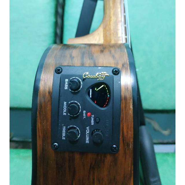 Ukulele Elektrik Tenor Camwood Original Natural Bonus Senar Kabel Jack Murah Jakarta