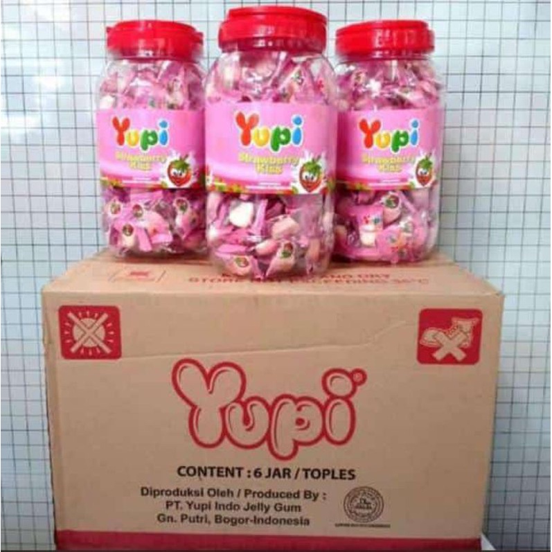 

(Desty Shop) Permen Yupi strawbery 1 toples