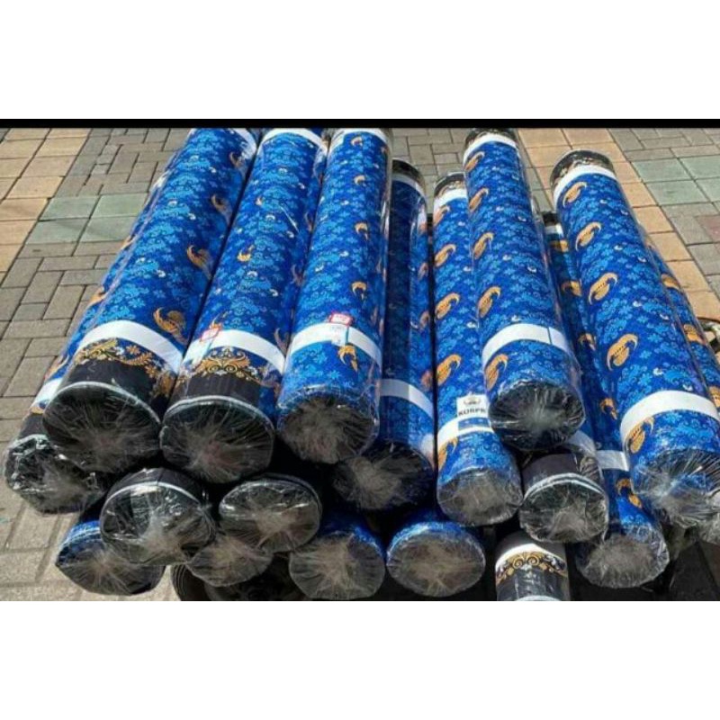 Batik Korpri Terbaru Termurah Asli Kain Siap Jahit Bahan Katun Halus Premium