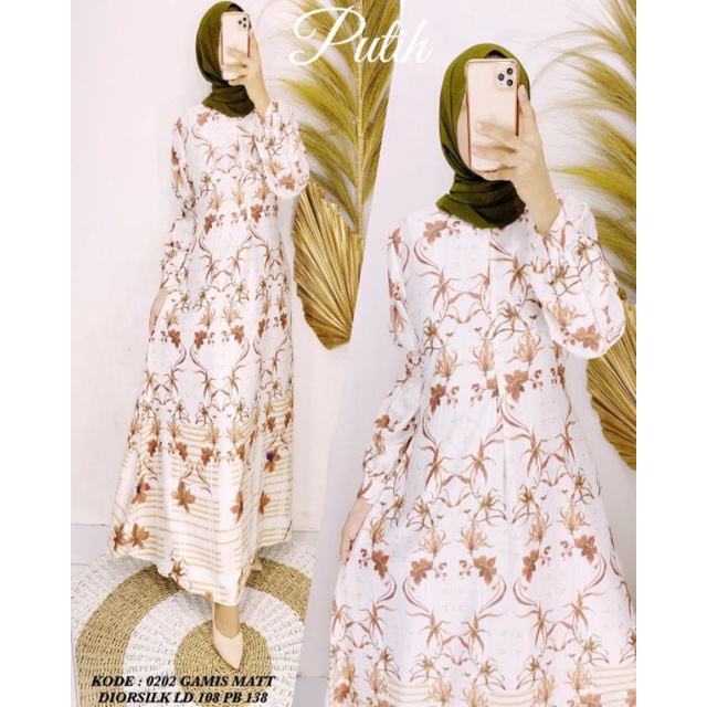 Gamis Dior Silk