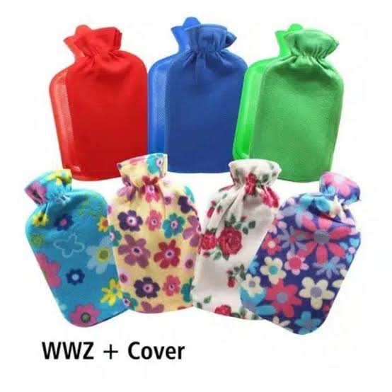 Onemed WWZ Hot Water Bag Kantong kompres air panas Buli Buli 2 Liter Warm Water Zak Cover Babygram
