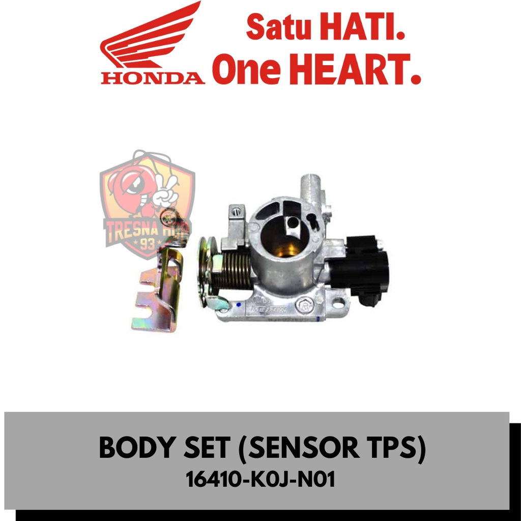 16410-K0J-N01 BODY SET (SENSOR TPS) GENIO BEAT LED K1A & SCOOPY K2F ORIGINAL 16410K0JN01