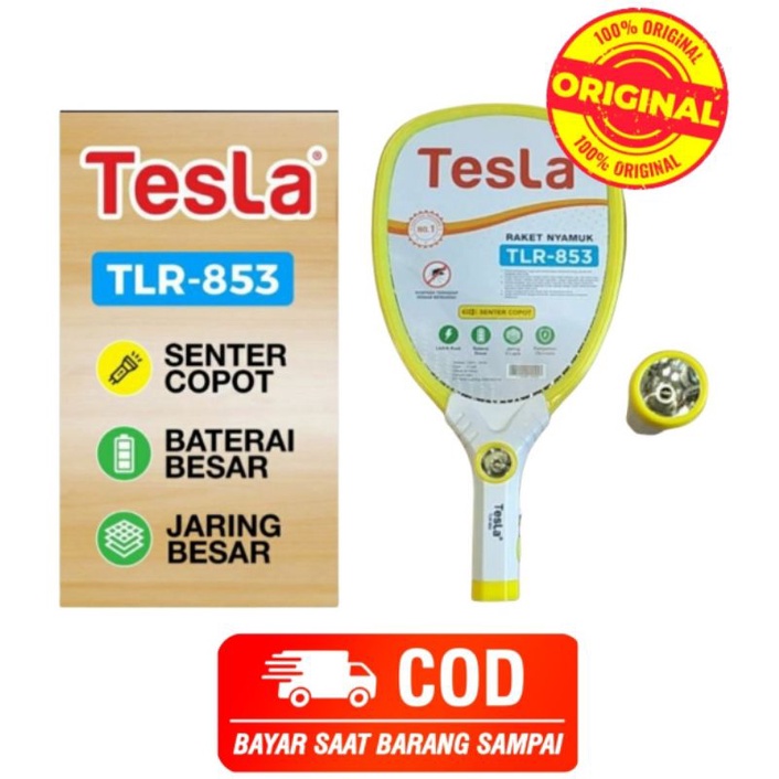 Raket nyamuk Tesla TLR-853 super cetar