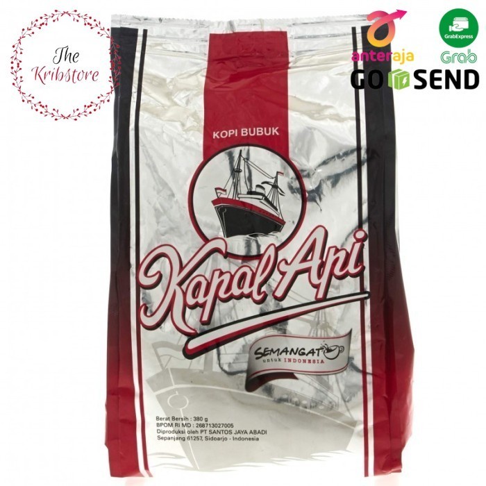 

KAPAL API Kopi Bubuk Spesial Timah Bag 380 gr