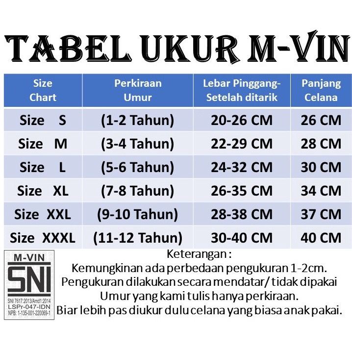 CELANA PENDEK POLOS / Short Pants / CELANA SANTAI HARI HARI PENDEK BERKUALITAS  1 - 10 Tahun M-VIN